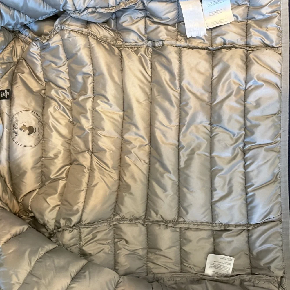 SAVE THE DUCK Silver Kids Puffer Jacket